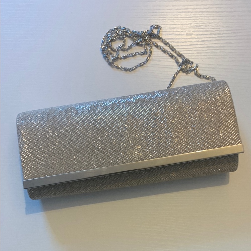 Elegant Champagne Clutch Bag